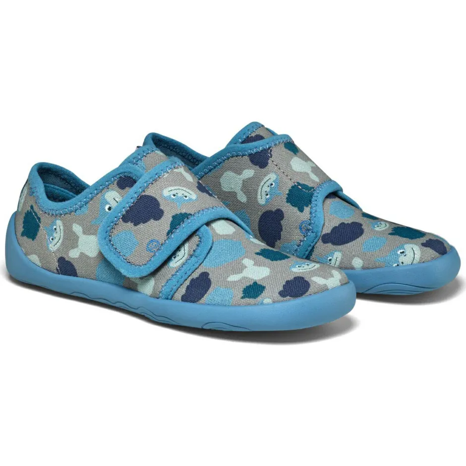 Affenzahn Hüttenschuhe|Barfußschuhe-- Kid's Hausschuh Baumwolle Movy - Hüttenschuhe