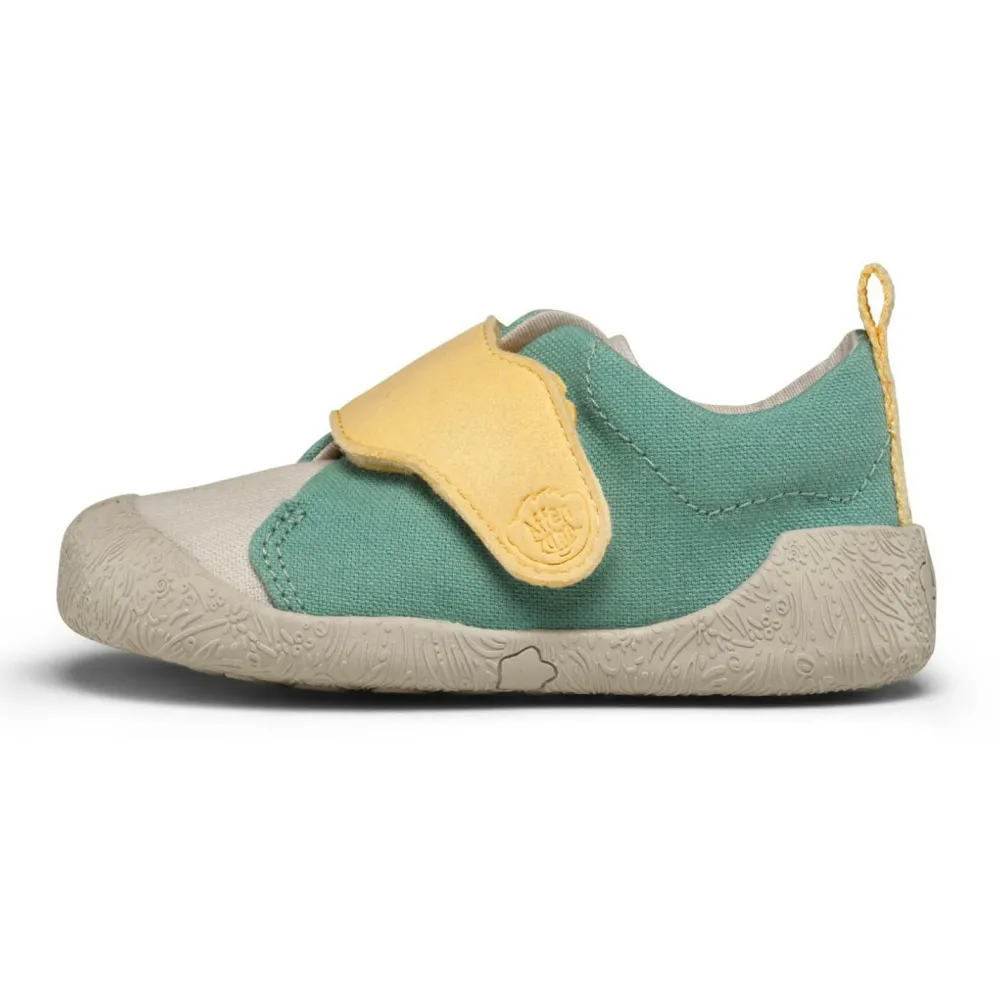 - Kid's Lauflerner Baumwolle Smally - Barfußschuhe < Affenzahn Clearance