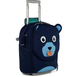 Affenzahn - Kinderkoffer Bär - Kinderrucksack Blue Outlet