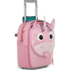 Affenzahn - Kinderkoffer Einhorn - Kinderrucksack Pink