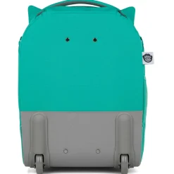 Affenzahn - Kinderkoffer Eule - Kinderrucksack Teal New