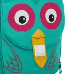 Affenzahn - Kinderkoffer Eule - Kinderrucksack Teal New
