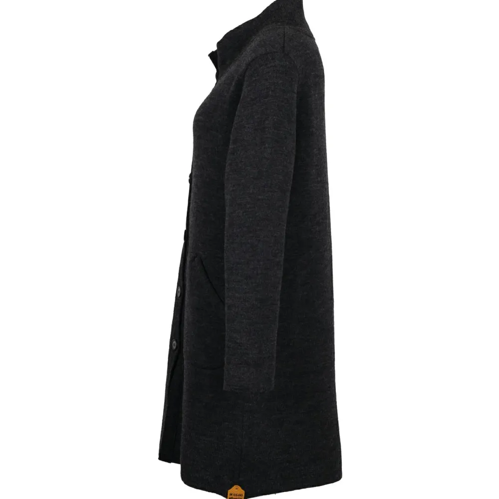 Albmerino - Women's Oversize Mantel Uni - Mantel Anthrazit Melange Sale