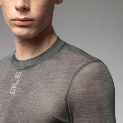 Alu00e9 Alé - Intimo Knitted Baselayer L/S - Merinounterwäsche Black Best
