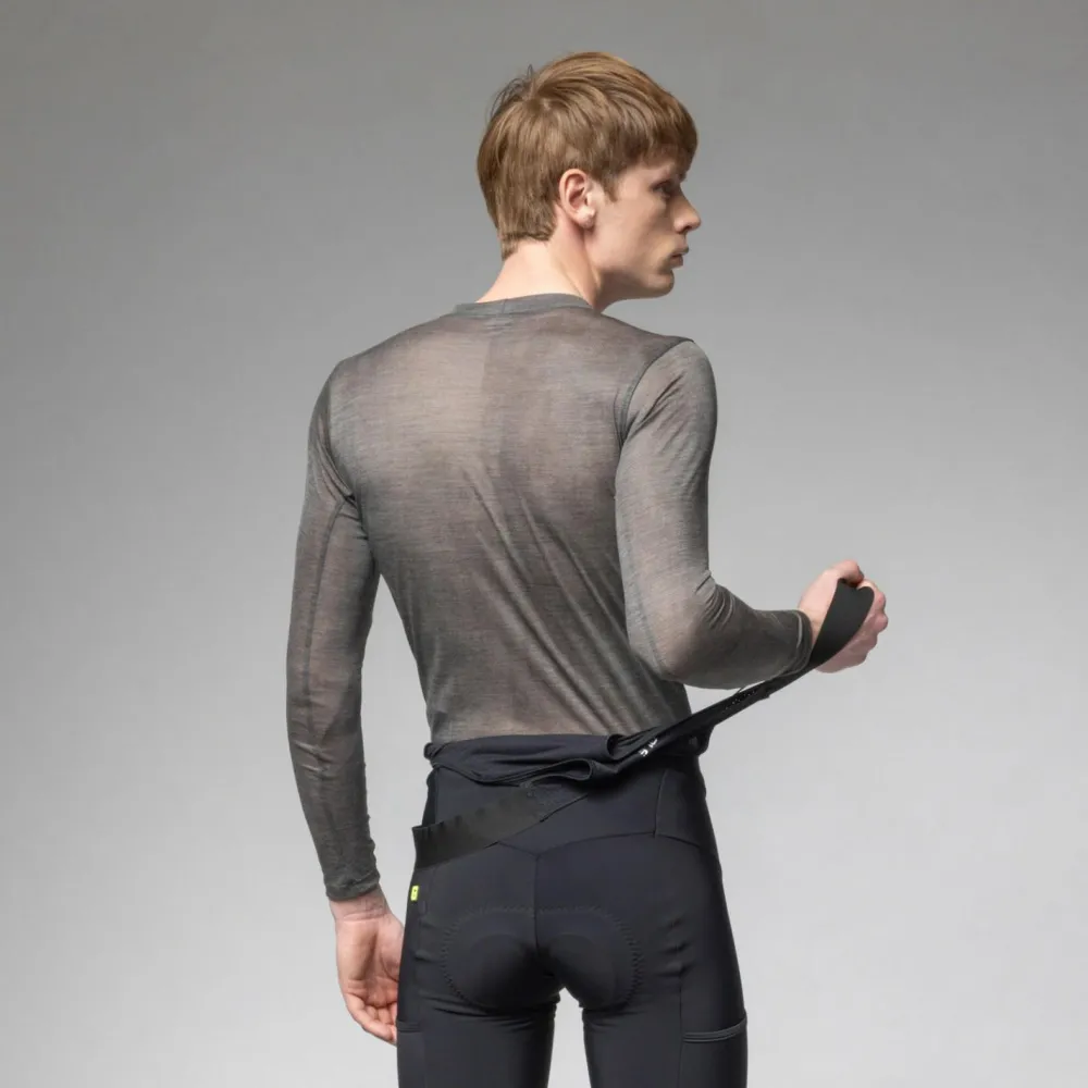 Alu00e9 Alé - Intimo Knitted Baselayer L/S - Merinounterwäsche Black Best