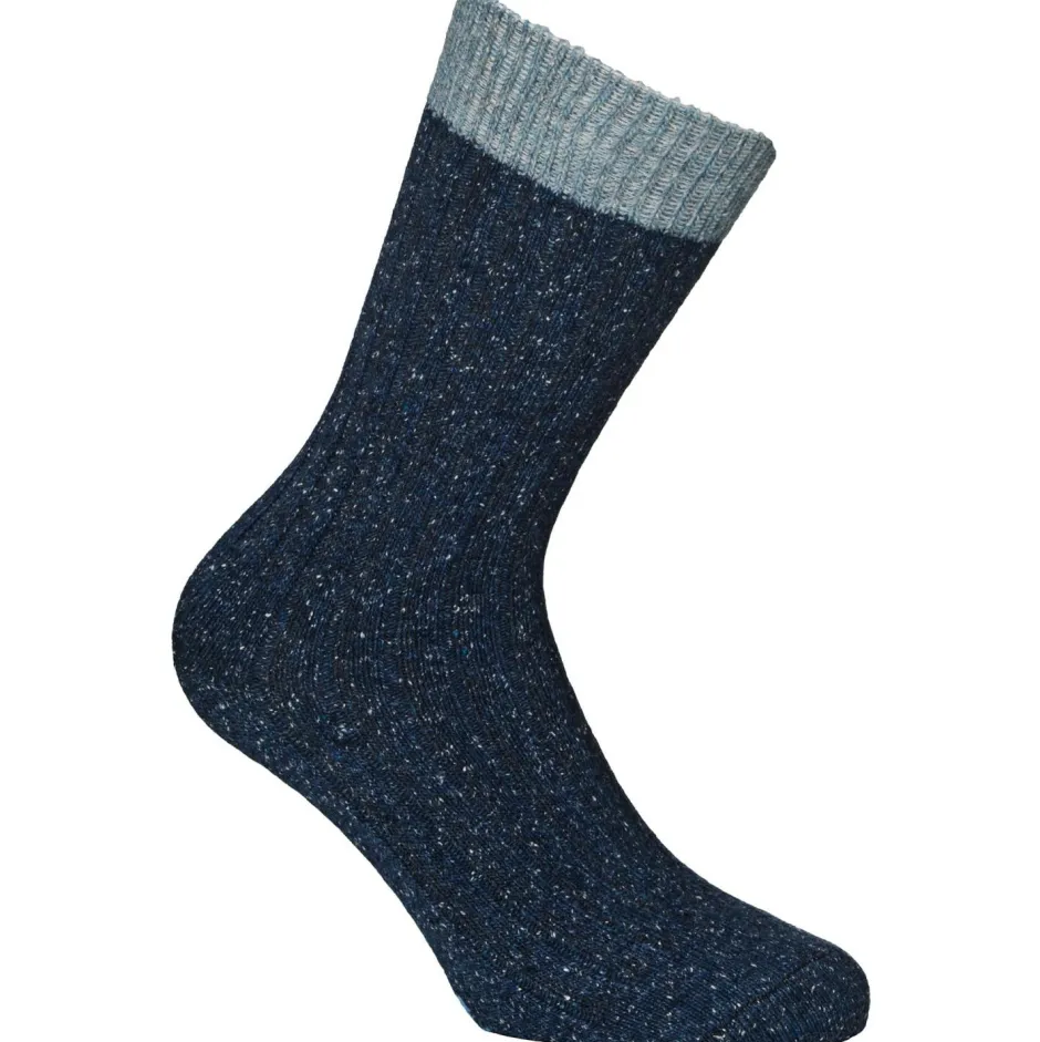 Alpacasocks&Co - Merino Silk Rib Crew - Multifunktionssocken