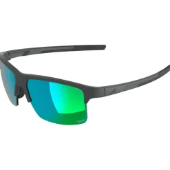 Alpina Wanderbekleidung|Fahrradbrillen-- Eagle Q-Lite S2 - Sonnenbrille Midnight / Grey Matt / Q-Lite Green