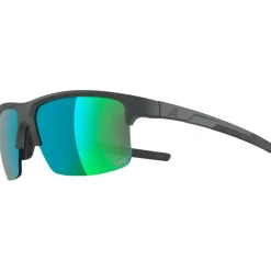 Alpina Wanderbekleidung|Fahrradbrillen-- Eagle Q-Lite S2 - Sonnenbrille Midnight / Grey Matt / Q-Lite Green