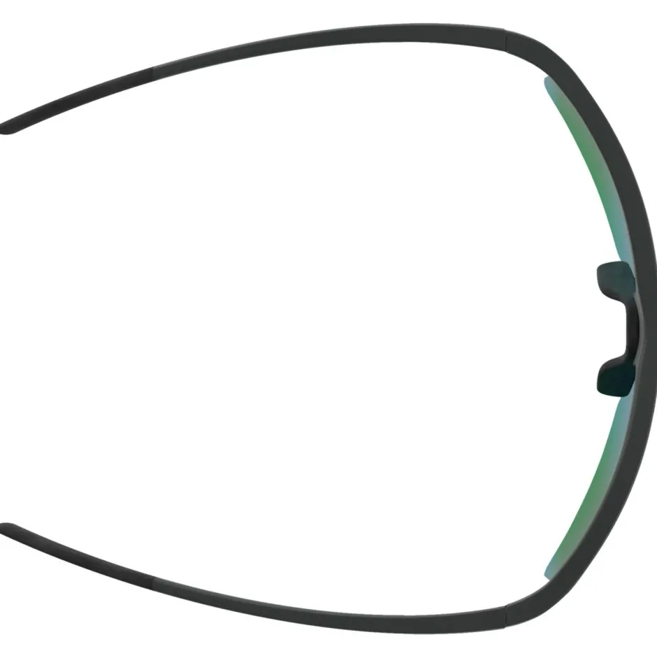 Alpina Wanderbekleidung|Fahrradbrillen-- Eagle Q-Lite S2 - Sonnenbrille Midnight / Grey Matt / Q-Lite Green
