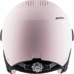 Alpina - Kid's Zupo Visor Quattroflex Mirror Lite S2 - Skihelm Rose Matt Hot