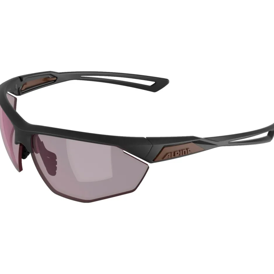 Alpina Wanderbekleidung|Fahrradbrillen-- Nylos HR S1 - Sonnenbrille