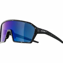 Alpina Fahrradbekleidung|Fahrradbrillen-- Ram HM+ Hicon Mirror Cat 3 - Fahrradbrille Black Blur Matt / Hicon Blue Mirror