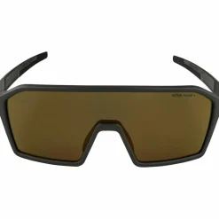Alpina Fahrradbekleidung|Fahrradbrillen-- Ram HM+ Hicon Mirror Cat 3 - Fahrradbrille Black Blur Matt / Hicon Blue Mirror