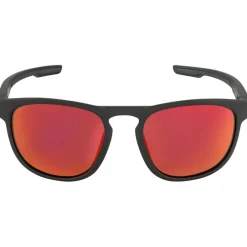 Alpina Wanderbekleidung|Fahrradbrillen-- Rift Mirror S3 - Sonnenbrille Black Matt / Red Mirror