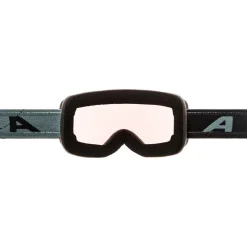 Alpina - Taos Q Mirror S2 (VLT 24%) - Skibrille Black / Willow / Green Matt / Green Mirror