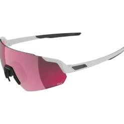 Alpina - Turbo Air Q-Lite S3 + Q-Lite Pink S1 - Fahrradbrille White Gloss / Q-Lite Pink Best