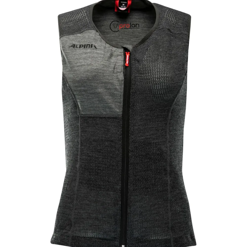 Alpina - Women's Prolan Women Vest - Protektor Dark Grey Sale