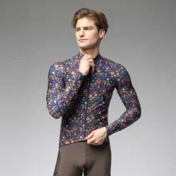 Alu00e9 Alé - Pragma Flowery L/S Jersey - Radtrikot Multicolor New