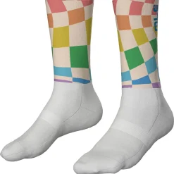 Alu00e9 Alé - Q-Skin 21cm Socks - Radsocken Online