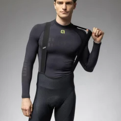 Alu00e9 Fahrradbekleidung|Radhosen-Alé - R-EV1 Voltage Bibtights - Radhose Black