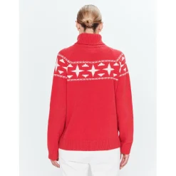 8848 Altitude - Women's Sage Wool Rollneck Sweat - Merinopullover Outlet