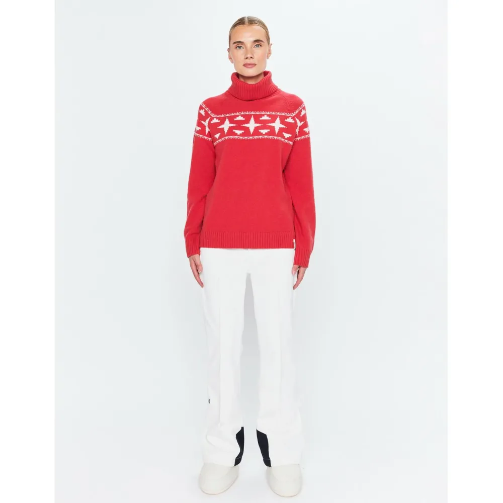 8848 Altitude - Women's Sage Wool Rollneck Sweat - Merinopullover Outlet