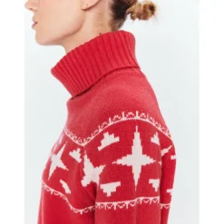 8848 Altitude - Women's Sage Wool Rollneck Sweat - Merinopullover Outlet