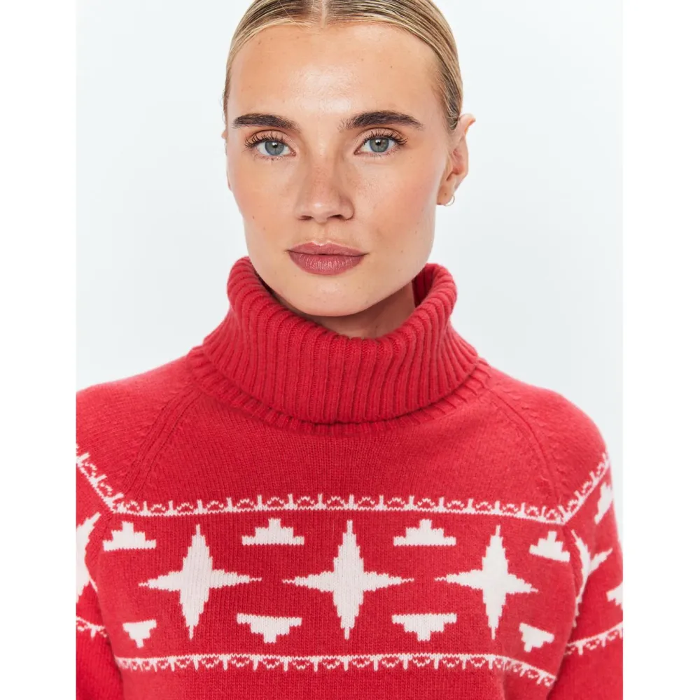 8848 Altitude - Women's Sage Wool Rollneck Sweat - Merinopullover Outlet
