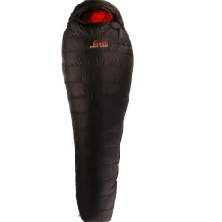 Alvivo Trekkingausrüstung|Daunenschlafsäcke-- Ibex 600 - Daunenschlafsack Black / Red