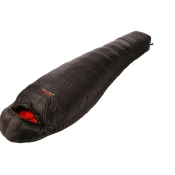 Alvivo Trekkingausrüstung|Daunenschlafsäcke-- Ibex 600 - Daunenschlafsack Black / Red