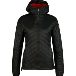 Alvivo Fahrradbekleidung|Wanderbekleidung-- Women's Galway - Kunstfaserjacke Black / Orange