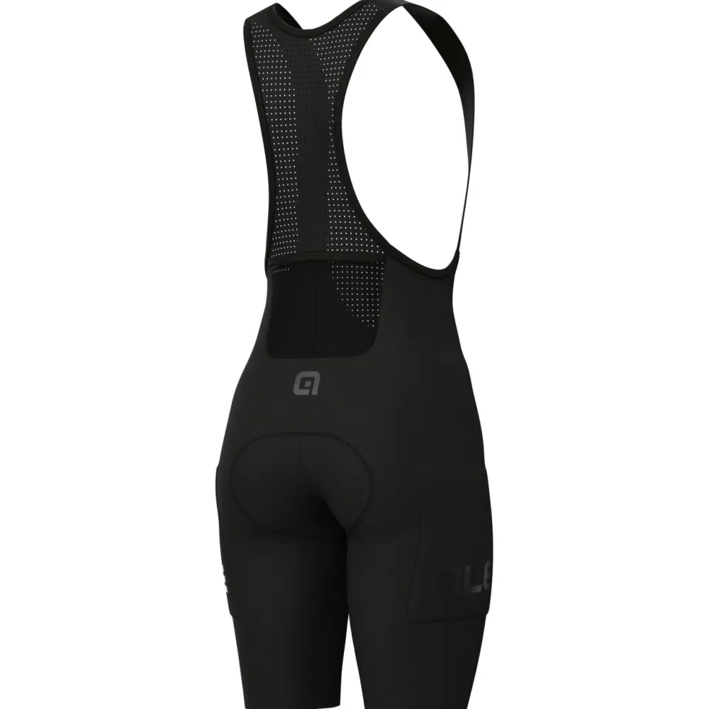 Alu00e9 Alé - Women's Gravel Pro Bibshorts - Radhose Black New