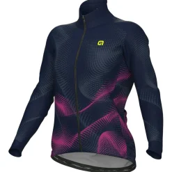 Alu00e9 Fahrradbekleidung|Fahrradjacken-Alé - Women's Pragma Cosmic Jacket - Fahrradjacke Navy Blue