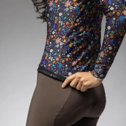 Alu00e9 Alé - Women's Pragma Flowery L/S Jersey - Radtrikot Outlet