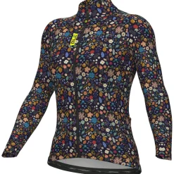 Alu00e9 Alé - Women's Pragma Flowery L/S Jersey - Radtrikot Outlet