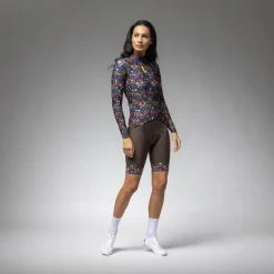 Alu00e9 Alé - Women's Pragma Flowery L/S Jersey - Radtrikot Outlet