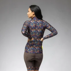 Alu00e9 Alé - Women's Pragma Flowery L/S Jersey - Radtrikot Outlet