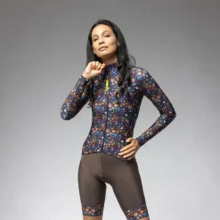 Alu00e9 Alé - Women's Pragma Flowery L/S Jersey - Radtrikot Outlet