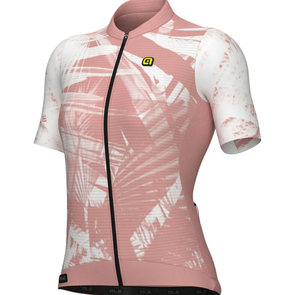 Alu00e9 Fahrradbekleidung|Radtrikots-Alé - Women's PR-E Palm S/S Jersey - Radtrikot