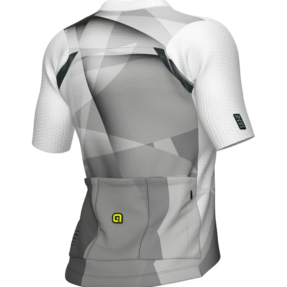 Alu00e9 Fahrradbekleidung|Radtrikots-Alé - Women's R-EV1 Sprinter S/S Lady Jersey - Radtrikot White