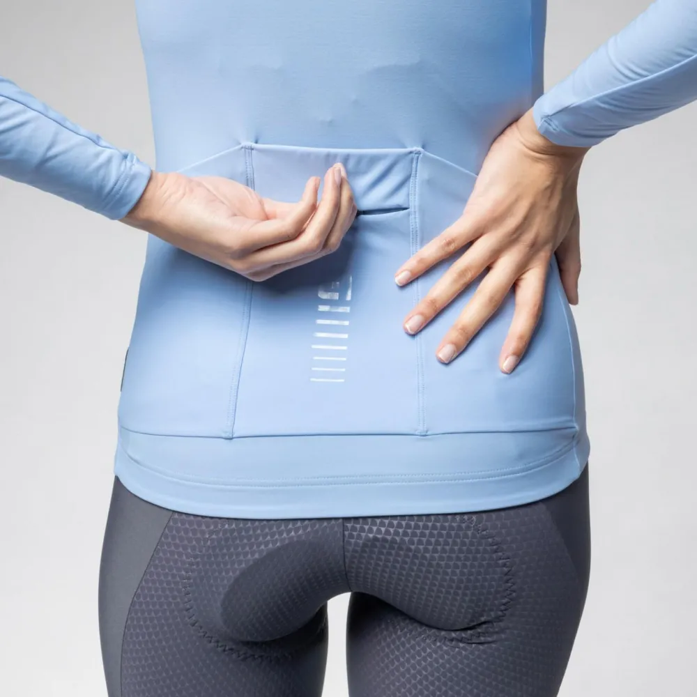 Alu00e9 Alé - Women's R-EV1 Warm Race 2.0 L/S Jersey - Radtrikot Hot
