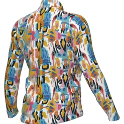 Alu00e9 Alé - Women's Special Edition Tribal L/S Jersey - Radtrikot White New