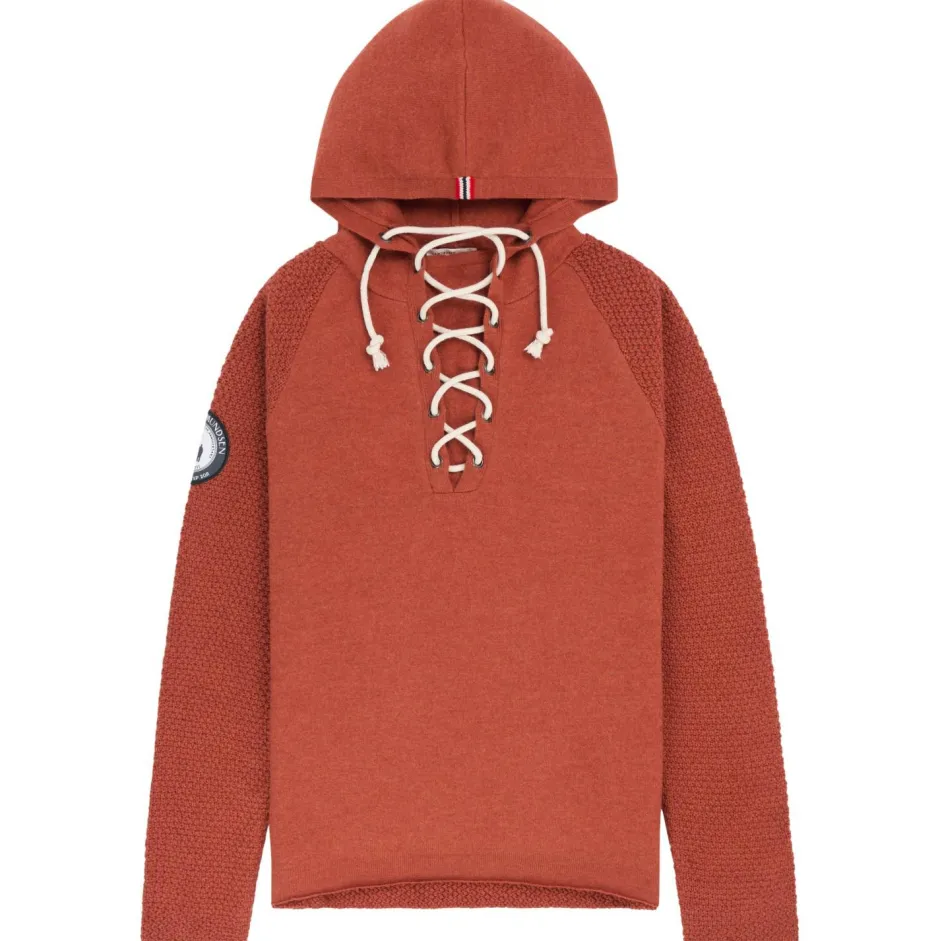 Amundsen Sports Pullover & Hoodies|Wanderbekleidung-- Boiled Hoodie Laced - Merinopullover