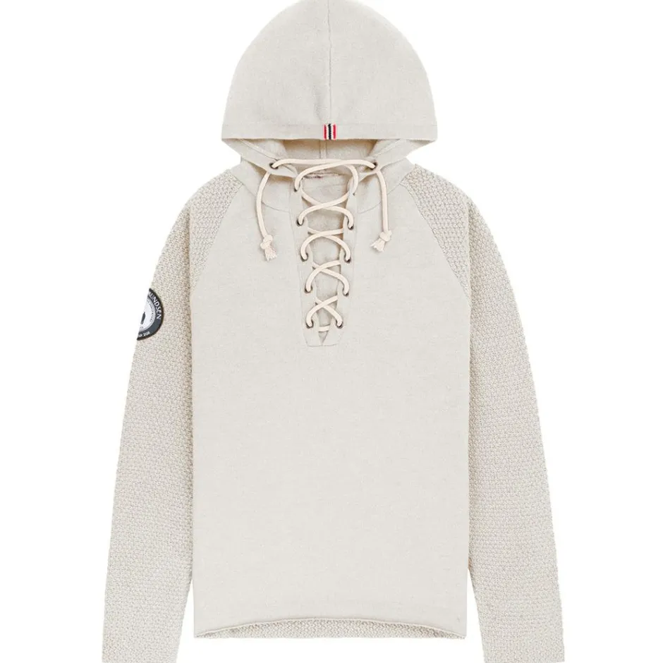 Amundsen Sports Pullover & Hoodies|Wanderbekleidung-- Boiled Hoodie Laced - Merinopullover