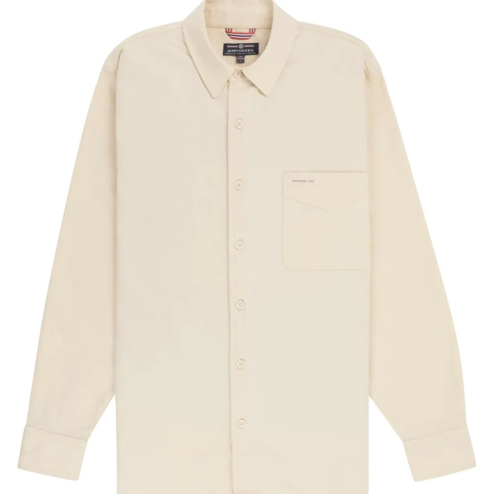 Amundsen Sports - Framheim Flannel Shirt - Hemd Oatmeal Sale