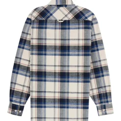 Amundsen Sports - Framheim Flannel Shirt Pattern - Hemd Faded Navy Discount