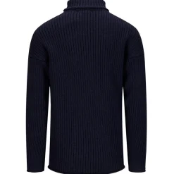 Amundsen Sports - Heroes Ski Turtle Neck - Wollpullover Faded Navy / Natural Sale
