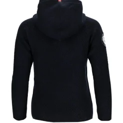 Amundsen Sports Pullover & Hoodies|Alltagsbekleidung-- Women's Boiled Hoodie Laced - Merinopullover Faded Navy