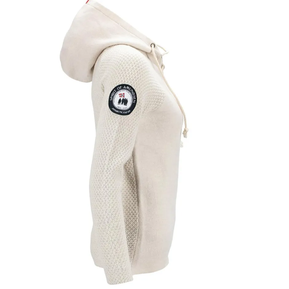 Amundsen Sports - Woen' Boied Hoodie aced - erinopuover