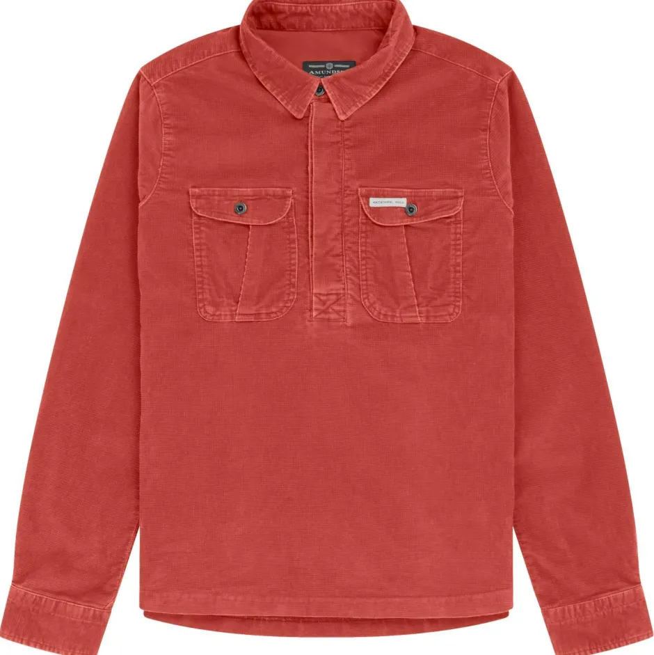 Amundsen Sports Shirts, Hemden & Longsleeves|Alltagsbekleidung-- Women's Ranger Velvet Half-Zip Shirt - Bluse